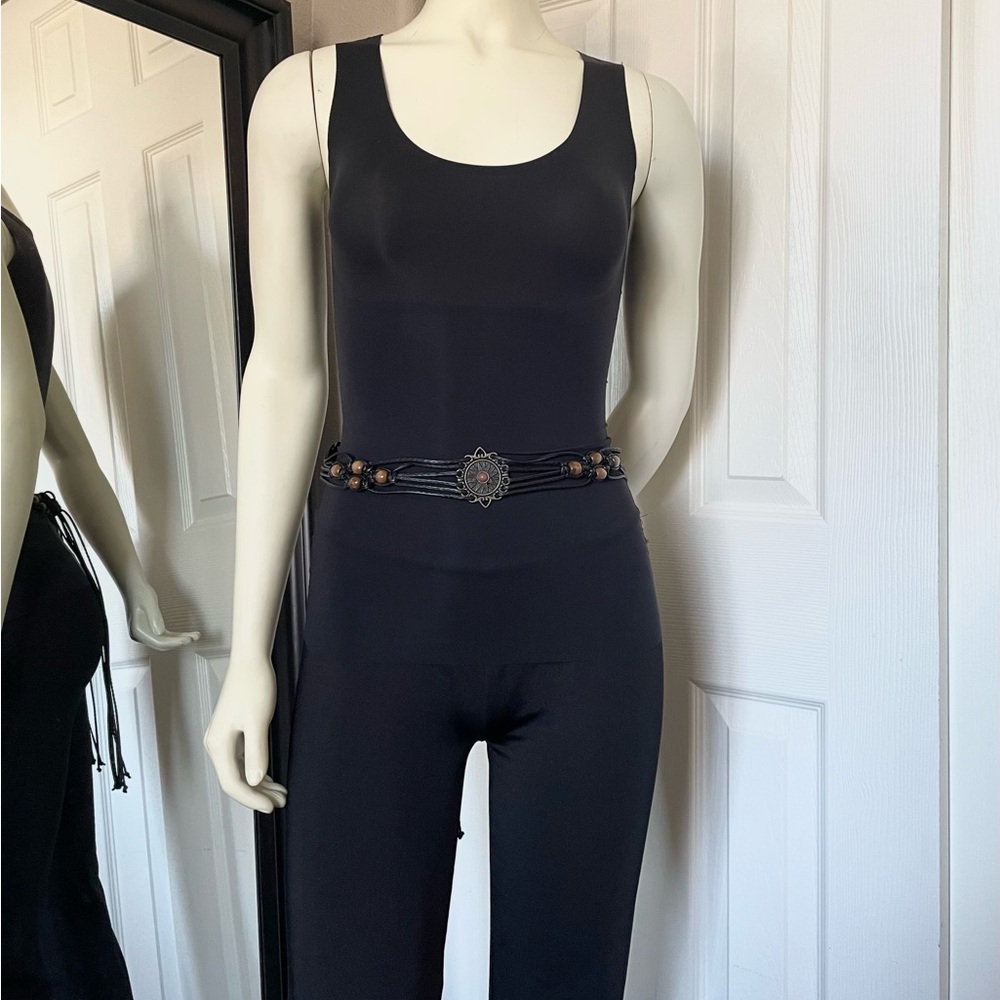 Vintage Boho Faux Leather Belt